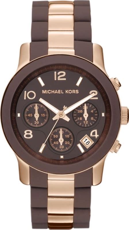 uhren herren chronograph 38mm schwarz michael kors|Michael Kors Runway Chronograph 38 mm .